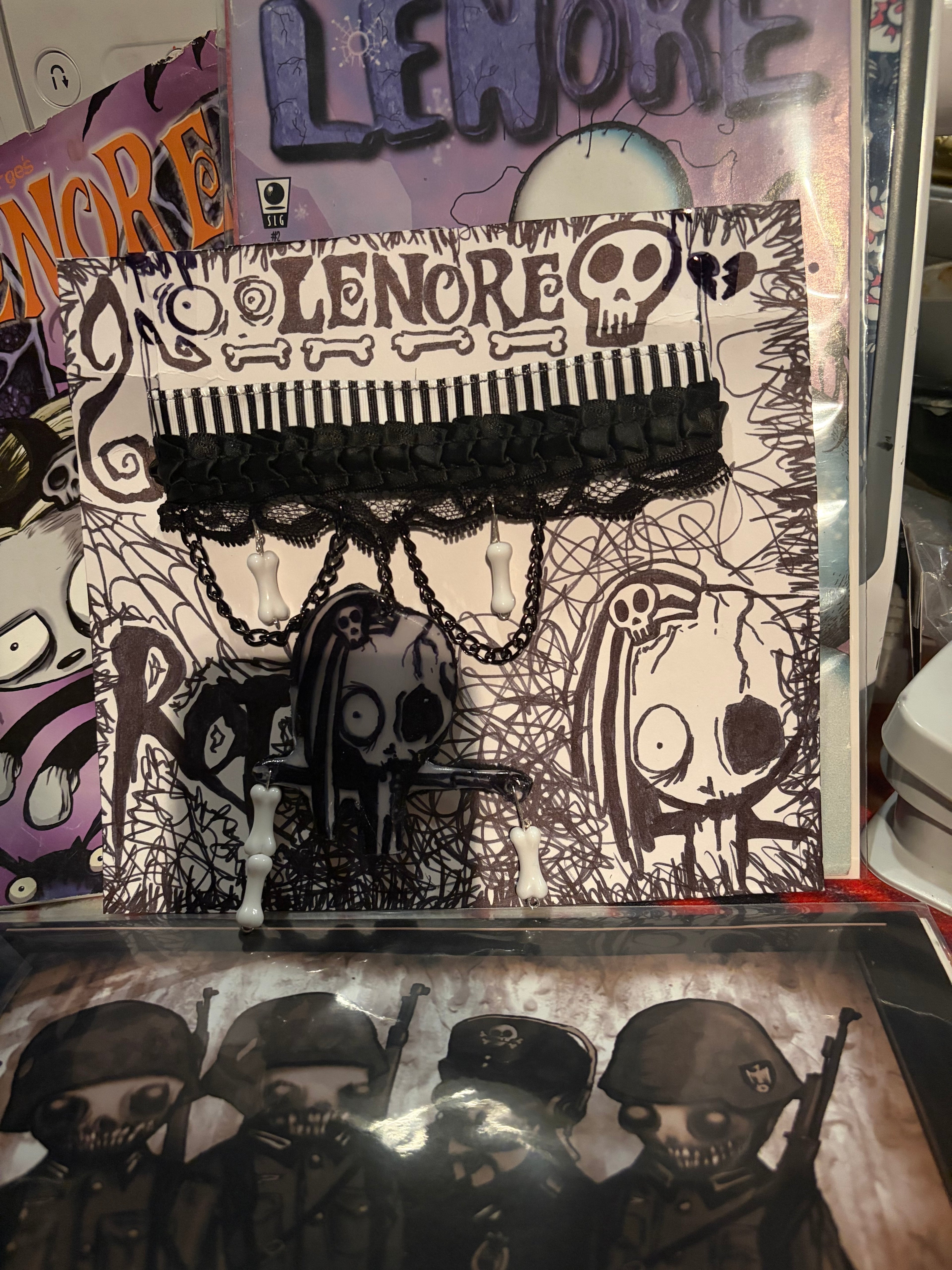 Bone-Grip Collar🦴🩻🤍