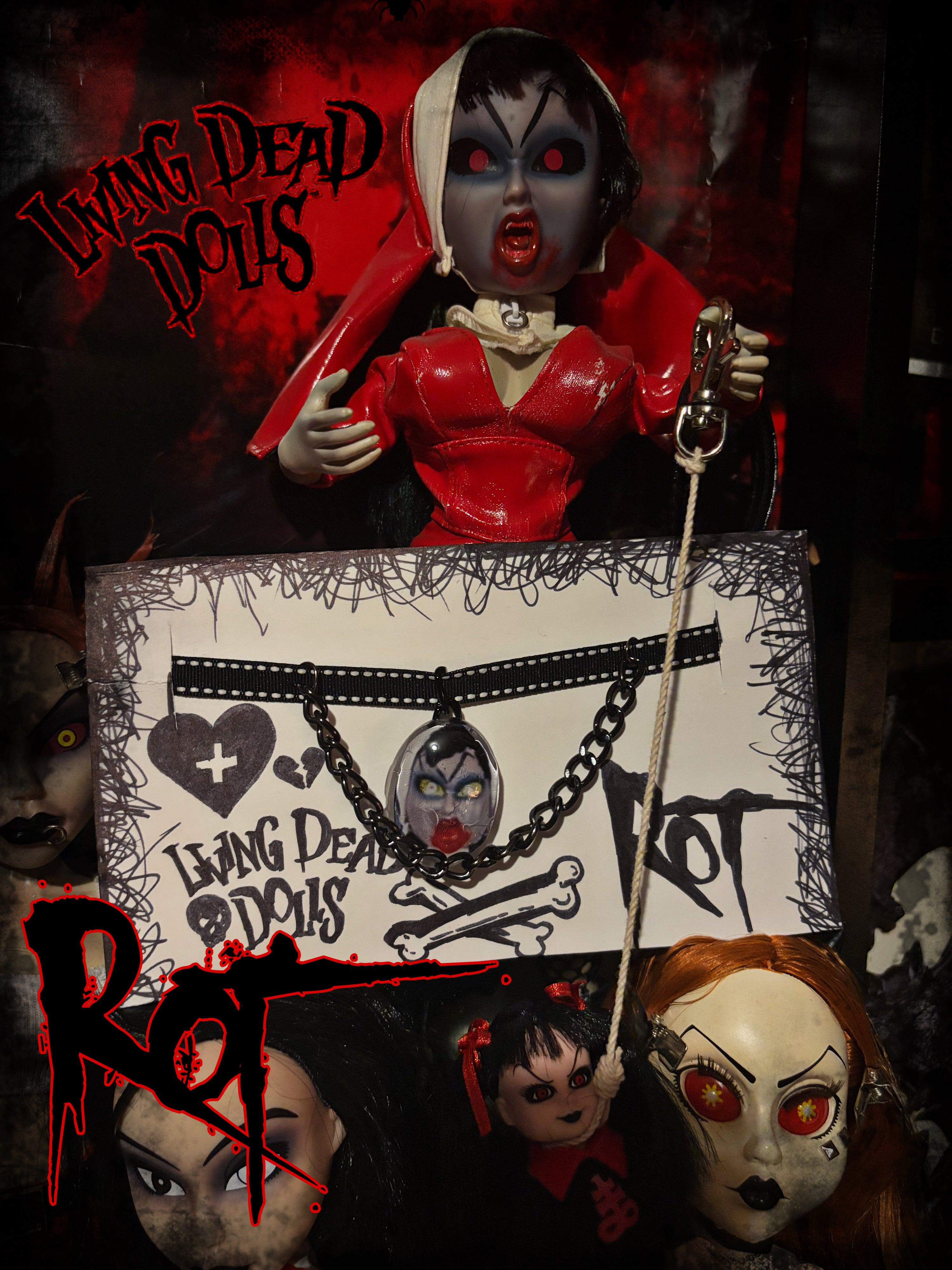 IDRINKYOURBLOOD Choker🖤🩸